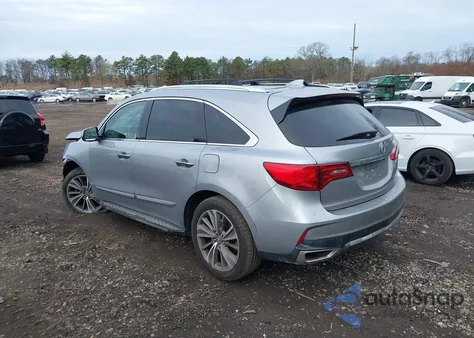 2017 Acura Mdx Technology Package from USA, damaged, VIN 5FRYD4H52HB036654